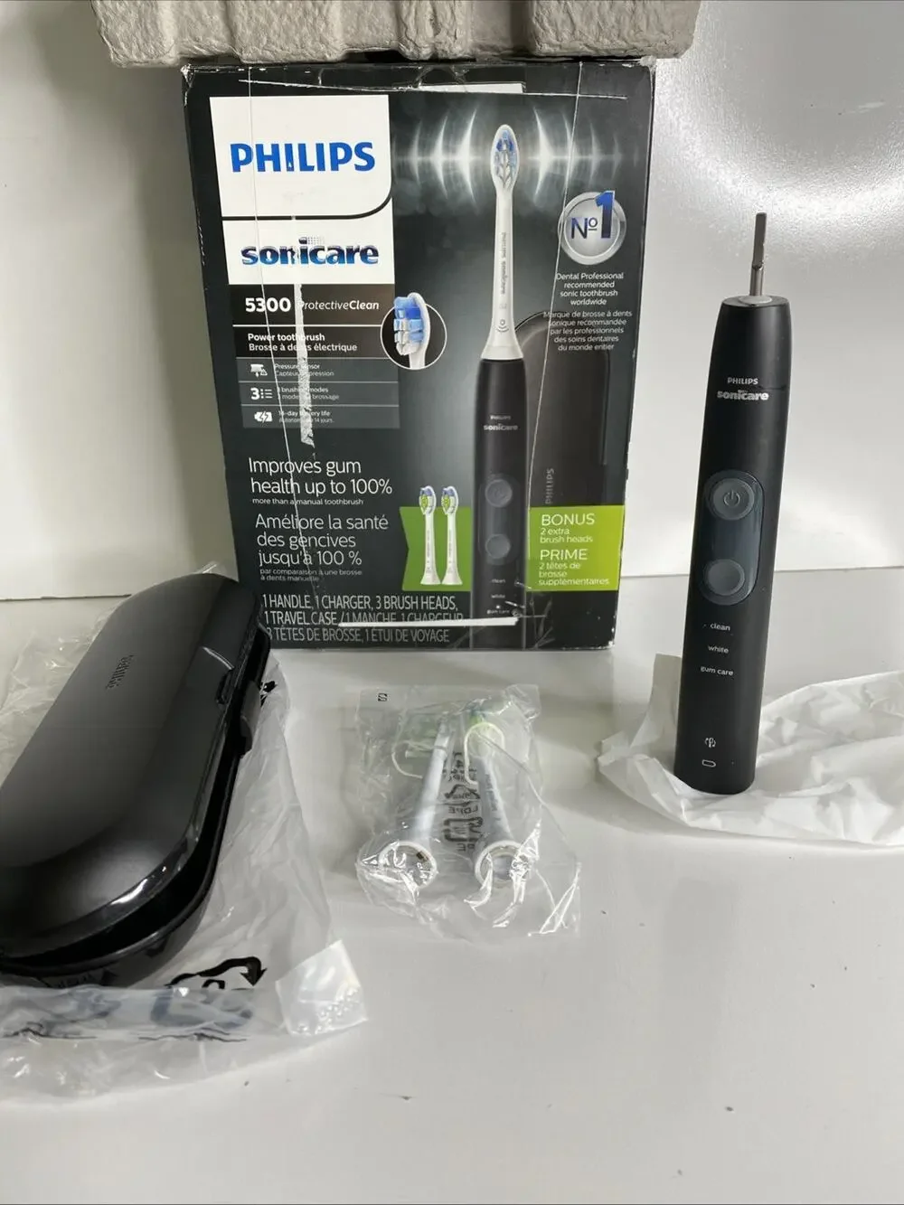 Philips Sonicare ProtectiveClean 5300 Rechargeable Electric Toothbrush- Read Me